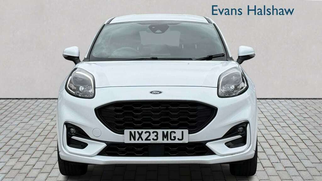 Ford Puma 1.0 Ecoboost Hybrid Mhev St-line X 2023 NX23MGJ White #3