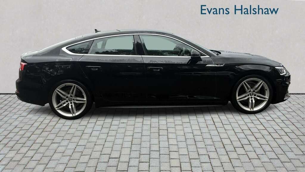 Audi A5 40 Tfsi S Line 2019 Black #3