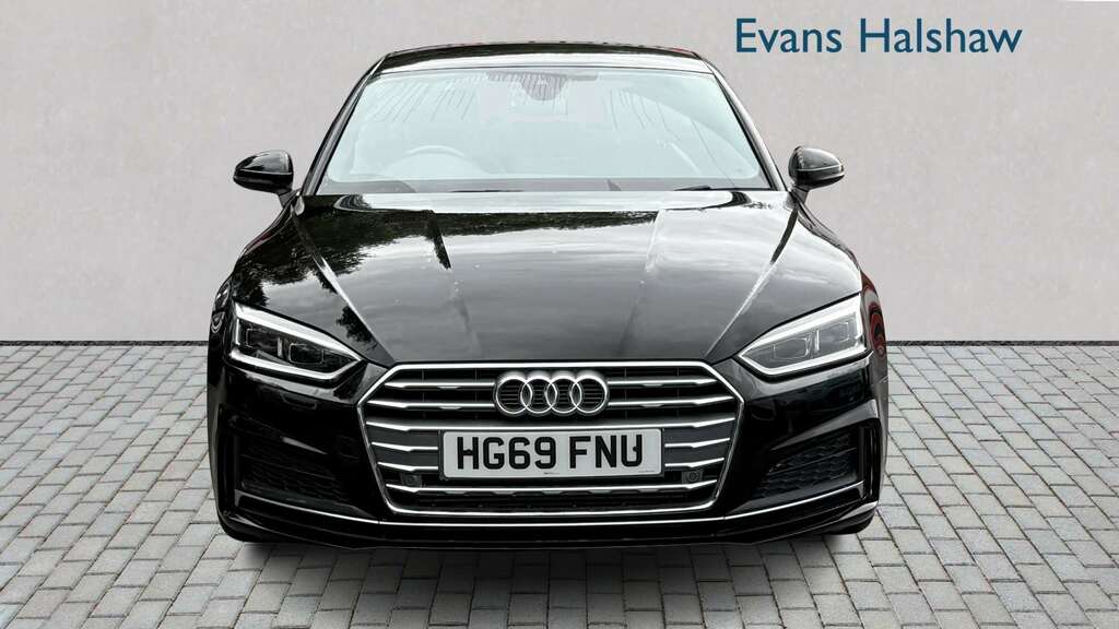 Audi A5 40 Tfsi S Line 2019 Black #2