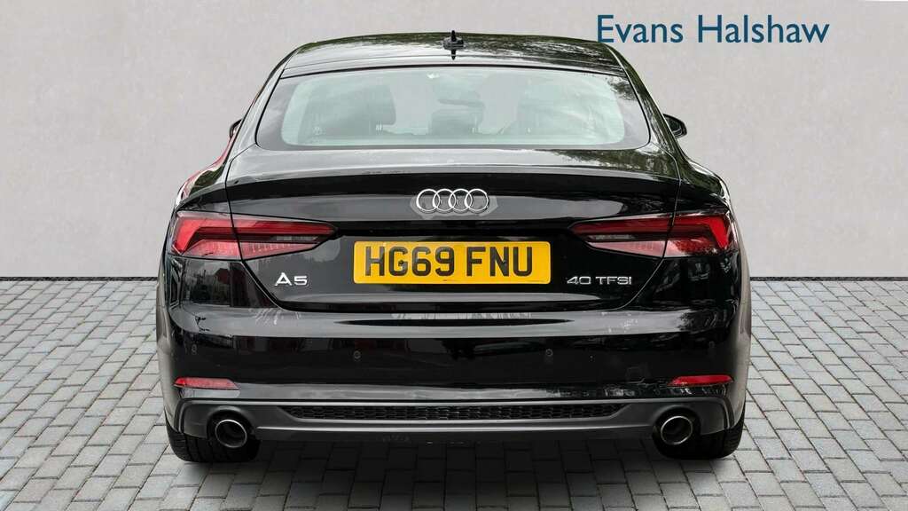 Audi A5 40 Tfsi S Line 2019 Black #5