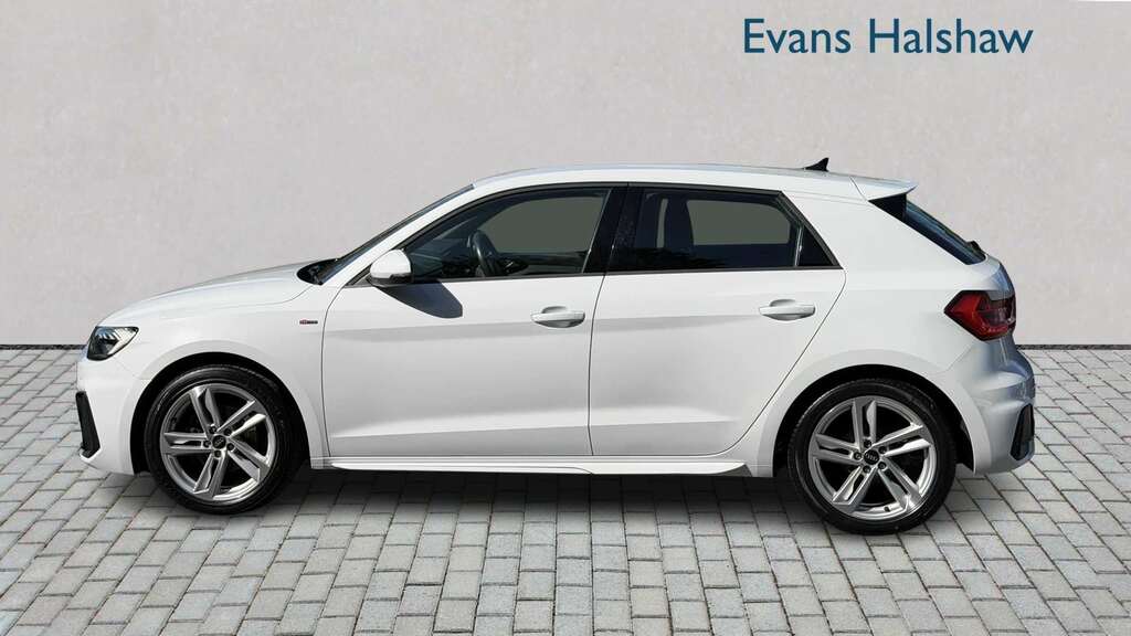 Audi A1 30 Tfsi 110 S Line 2022 DE22XOF White #3