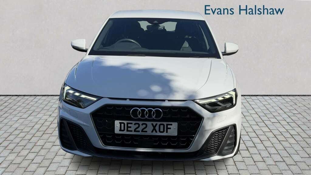 Audi A1 30 Tfsi 110 S Line 2022 DE22XOF White #4