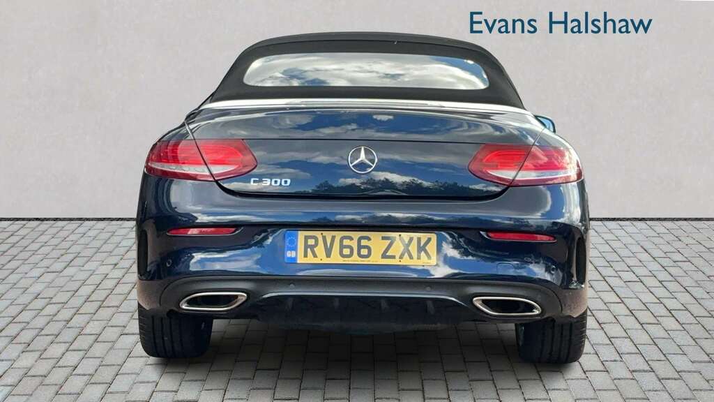 Mercedes-Benz C Class C300 Amg Line Premium Plus 2016 RV66ZXK Blue #5