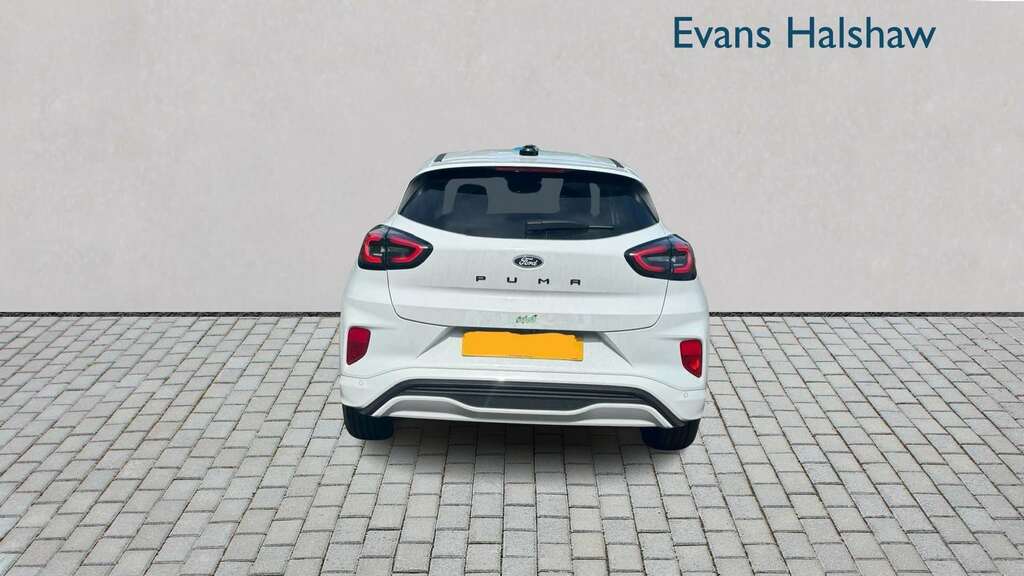 Ford Puma 1.0 Ecoboost Hybrid Mhev St-line 2024 SJ24ZMH White #4