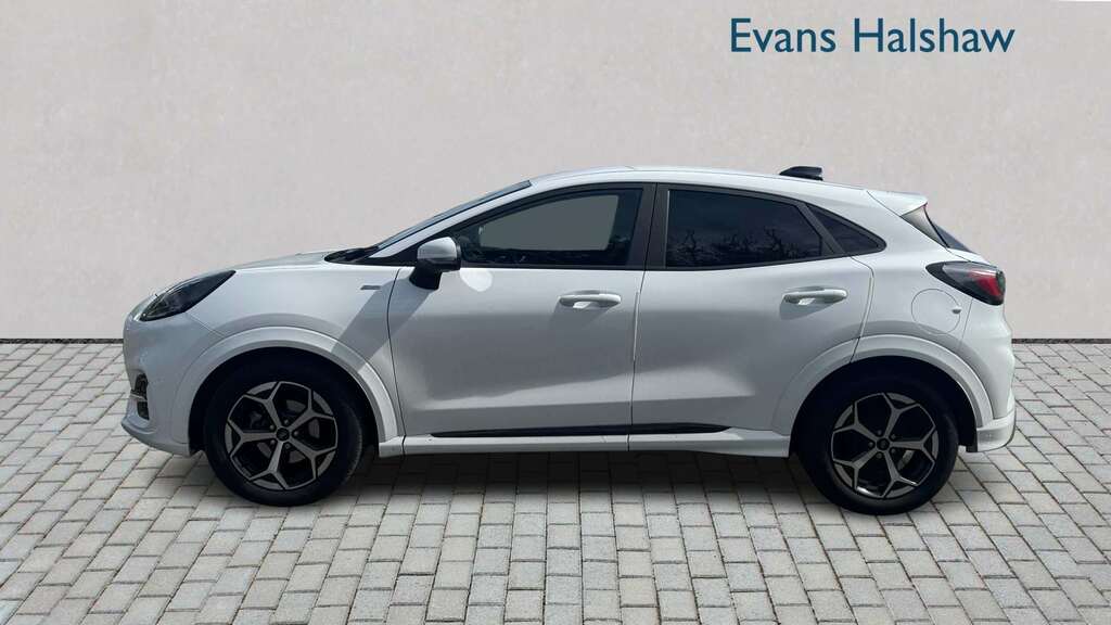 Ford Puma 1.0 Ecoboost Hybrid Mhev St-line 2024 SJ24ZMH White #3