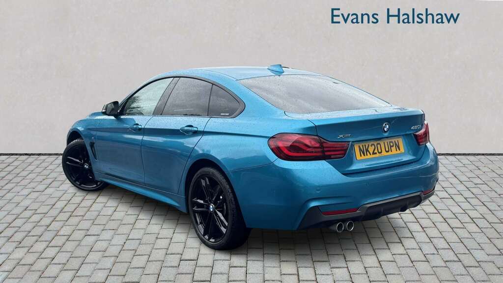 BMW 4 Series 420I Xdrive M Sport Professional Media Blue #2
