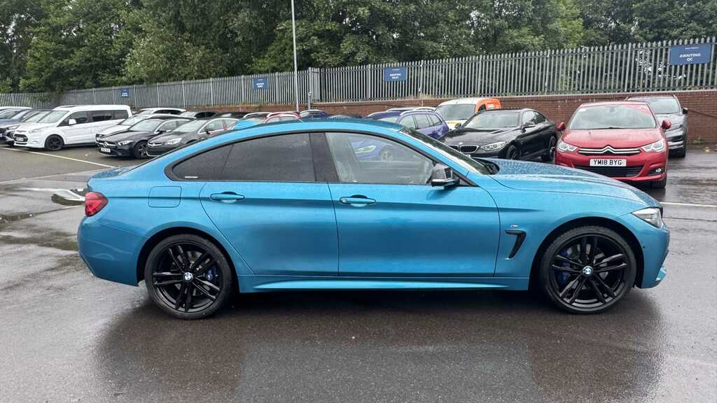 BMW 4 Series 420I Xdrive M Sport Professional Media Blue #5