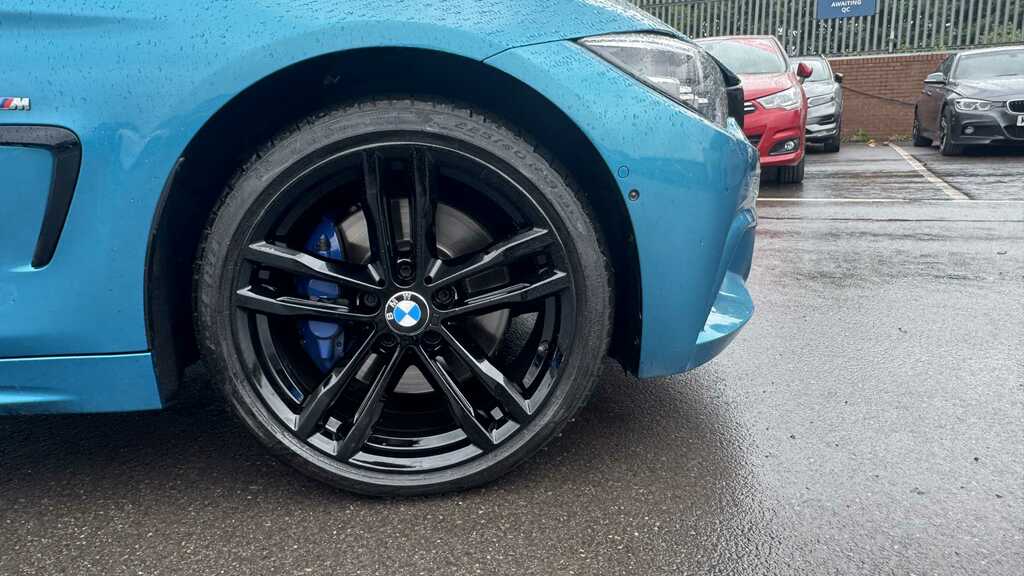 BMW 4 Series 420I Xdrive M Sport Professional Media Blue #6
