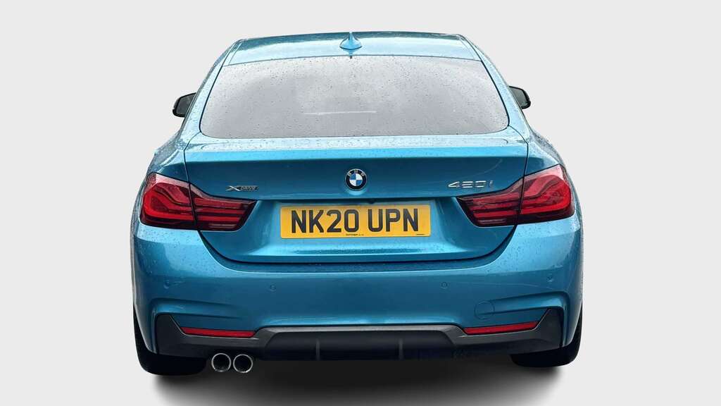 BMW 4 Series 420I Xdrive M Sport Professional Media Blue #3