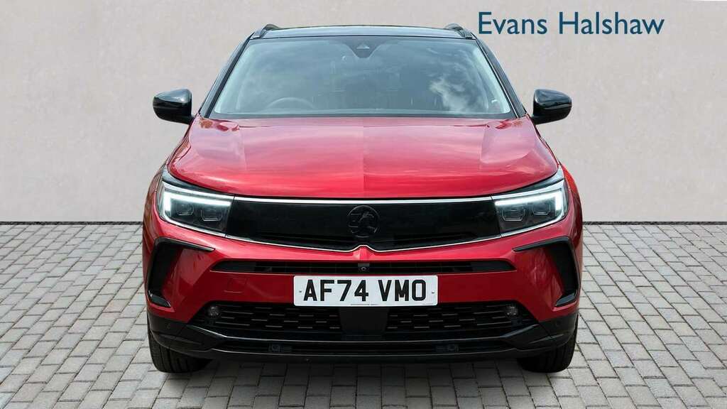 Vauxhall Grandland 1.2 Hybrid 136 Ultimate E-dct6 2024 AF74VMO Red #2