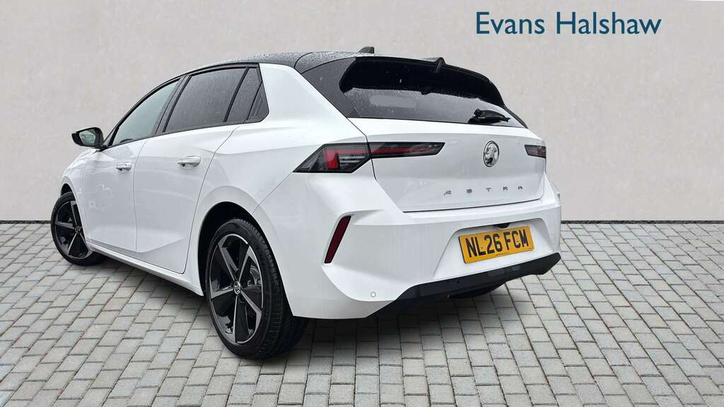 Vauxhall Astra 1.2 Turbo 130 Griffin 2026 NL26FCM White #2