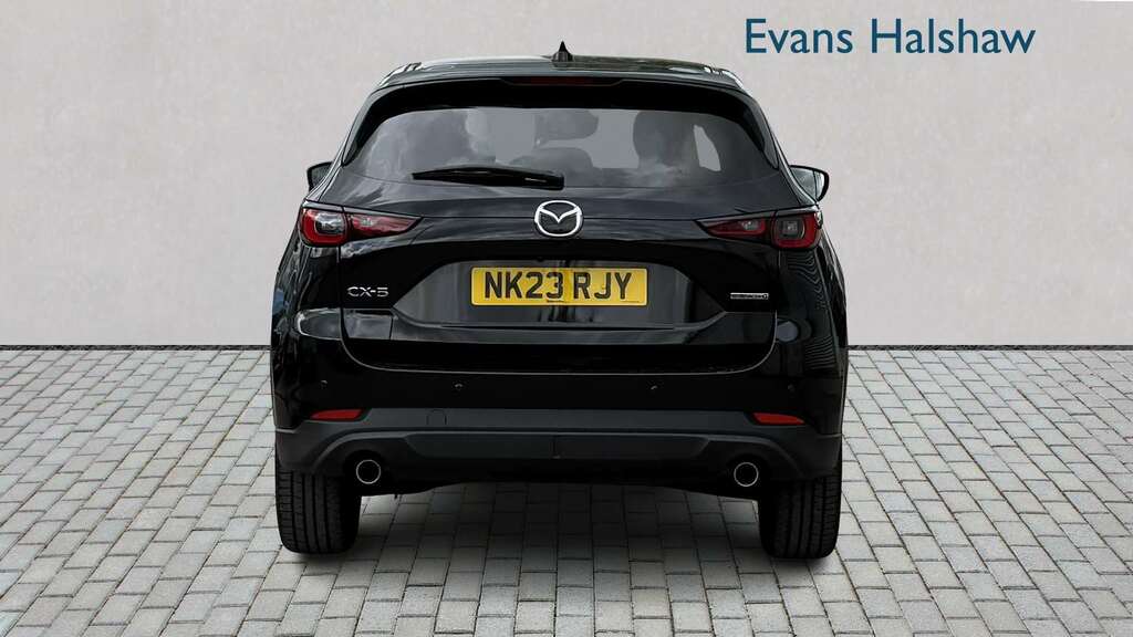 Mazda CX-5 2.0 E-skyactiv G Mhev Exclusive-line 2023 Black #4