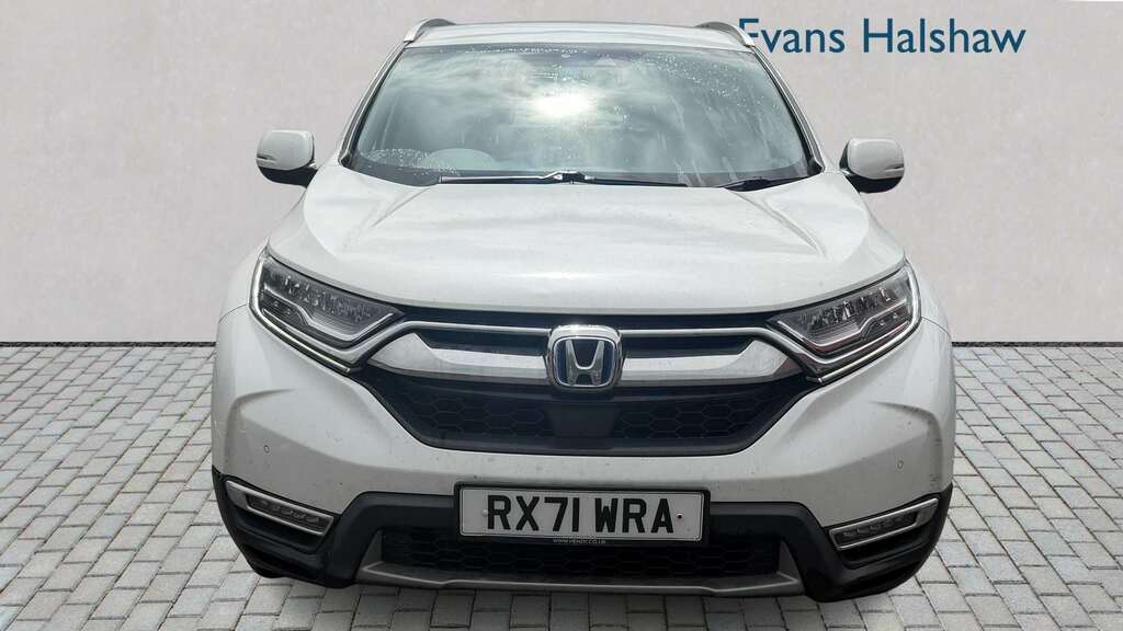 Honda Cr-V 2.0 I-mmd Hybrid Sr Ecvt 2021 White #3