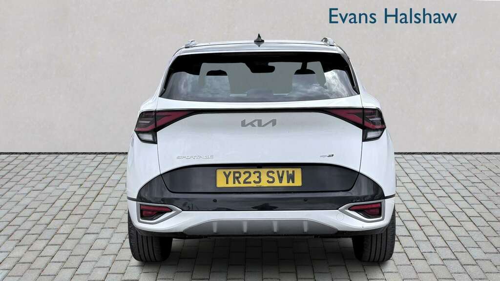 Kia Sportage 1.6T Gdi Hev Gt-line S 2023 YR23SVW White #5