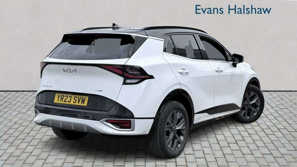 Kia Sportage 1.6T Gdi Hev Gt-line S 2023 YR23SVW White #4