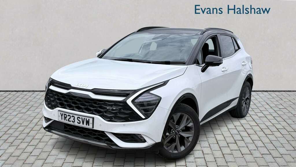 Kia Sportage 1.6T Gdi Hev Gt-line S 2023 YR23SVW White #3