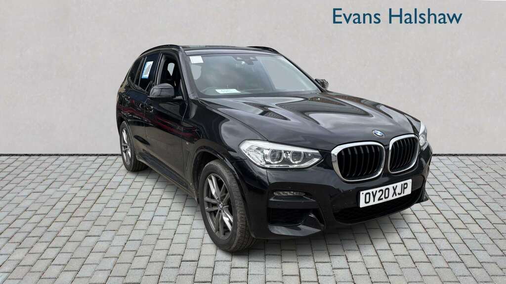 BMW X3 Xdrive20d M Sport Step 2020 Black