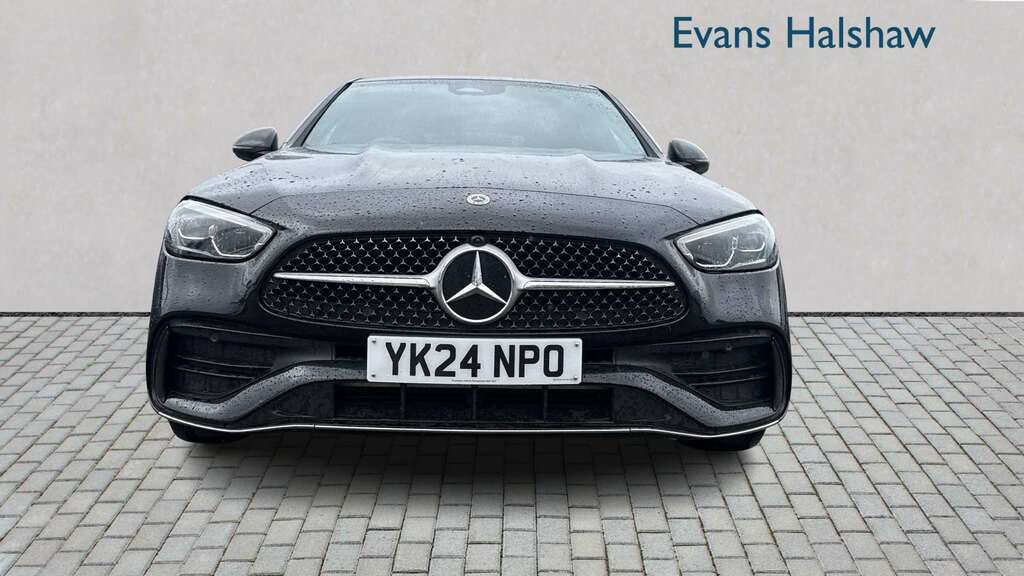 Mercedes-Benz C Class C300e Amg Line 9G-tronic 2024 YK24NPO Black #4