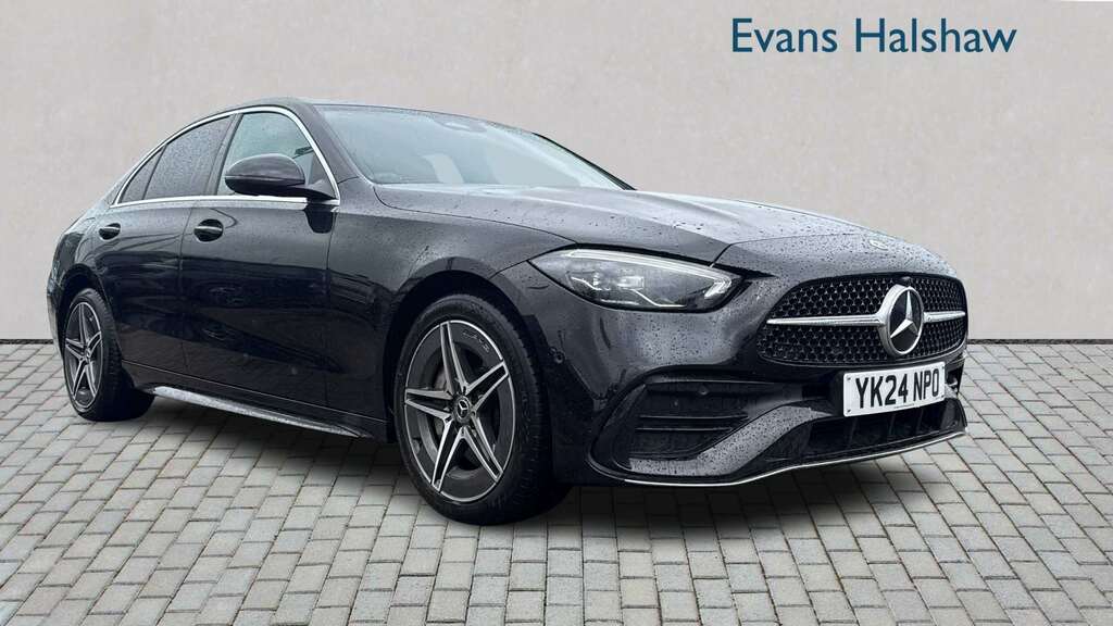 Mercedes-Benz C Class C300e Amg Line 9G-tronic 2024 Black