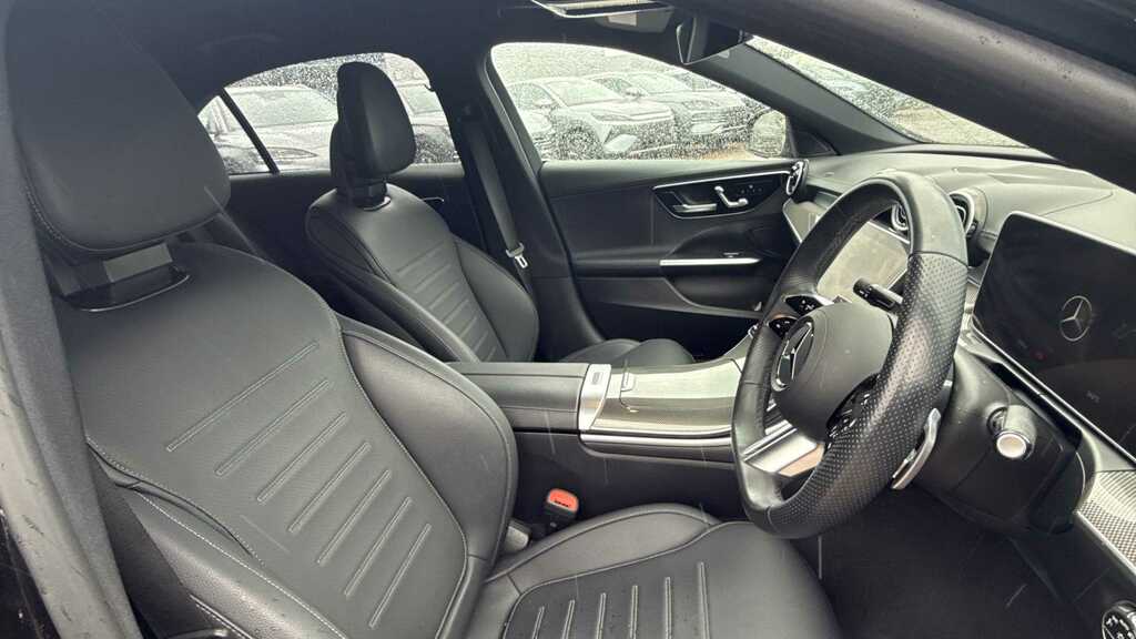 Mercedes-Benz C Class C300e Amg Line 9G-tronic 2024 YK24NPO Black #3
