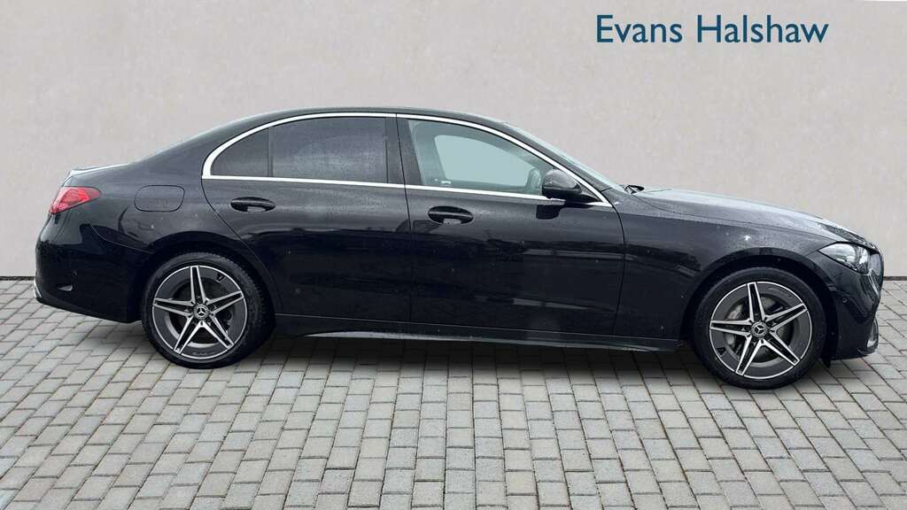 Mercedes-Benz C Class C300e Amg Line 9G-tronic 2024 YK24NPO Black #6