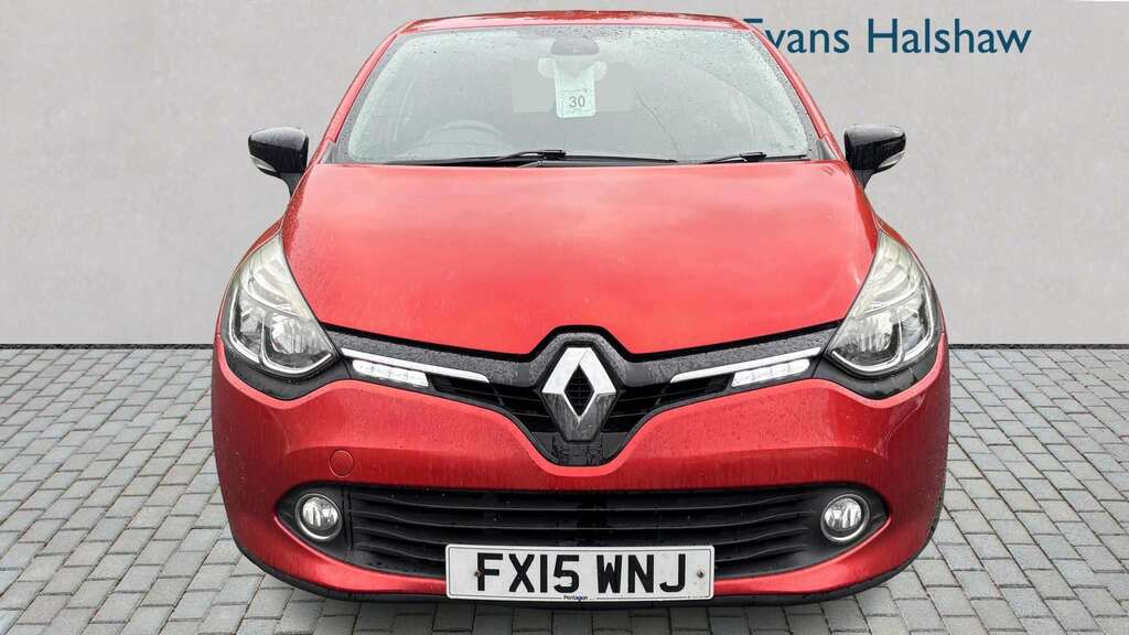 Renault Clio 1.5 Dci 90 Dynamique S Medianav Edc 2015 Red #4