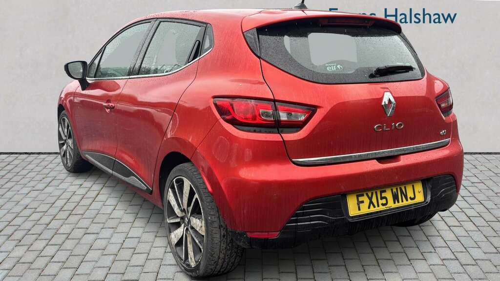 Renault Clio 1.5 Dci 90 Dynamique S Medianav Edc 2015 Red #2