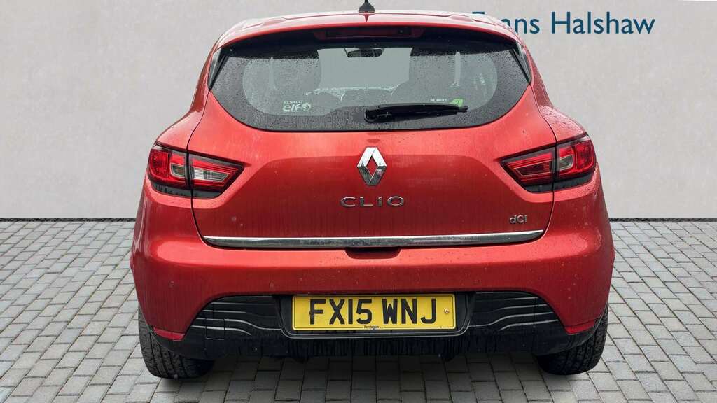 Renault Clio 1.5 Dci 90 Dynamique S Medianav Edc 2015 Red #3