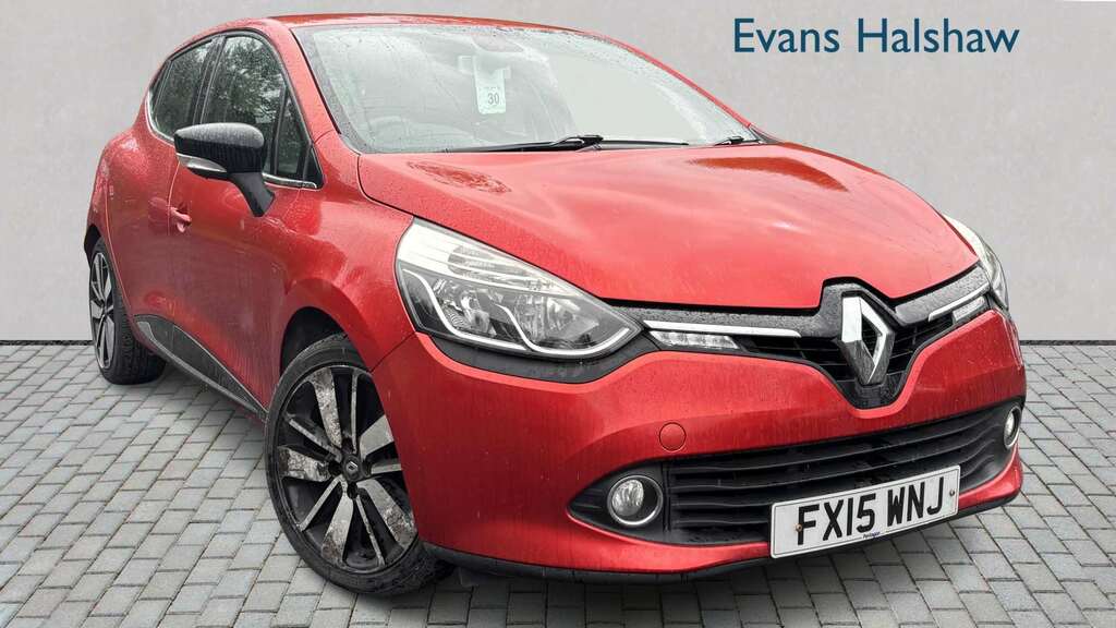 Renault Clio 1.5 Dci 90 Dynamique S Medianav Edc 2015 Red