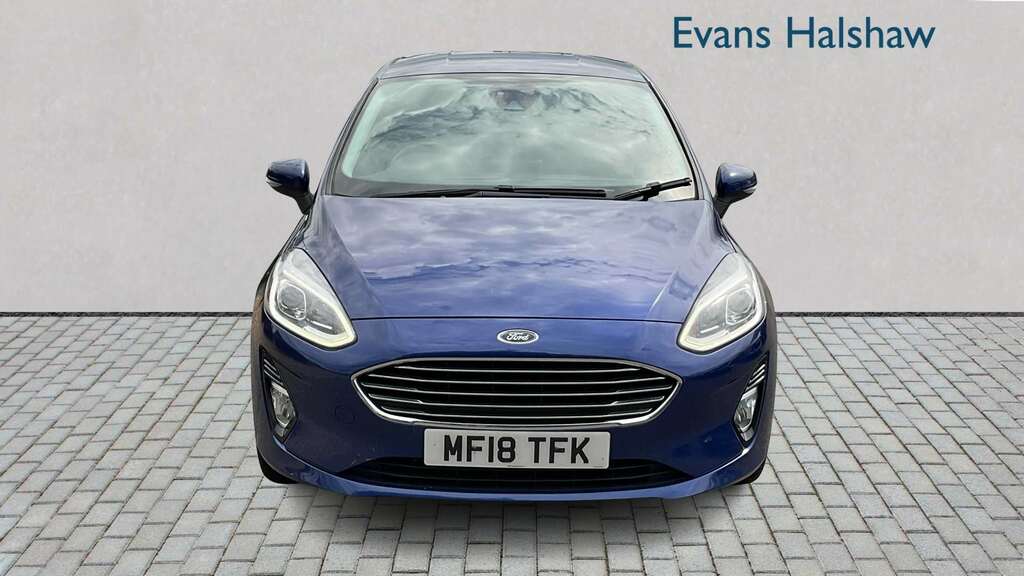 Ford Fiesta 1.0 Ecoboost Titanium 2018 MF18TFK Blue #4