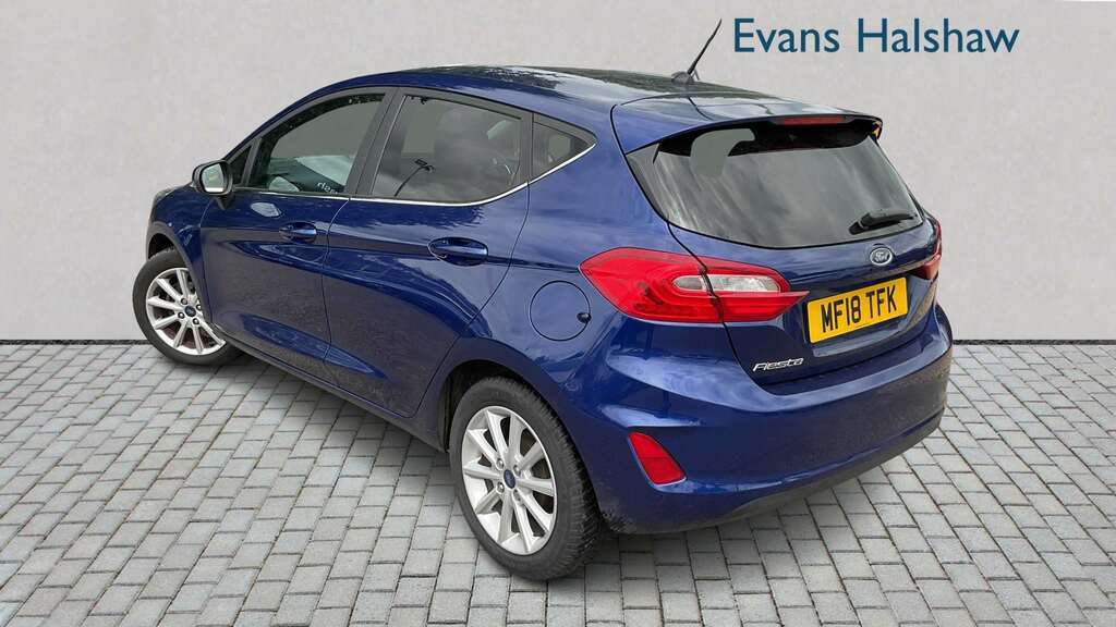 Ford Fiesta 1.0 Ecoboost Titanium 2018 MF18TFK Blue #2