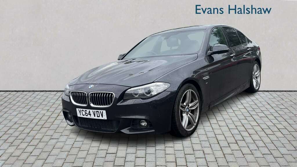 BMW 5 Series 535D M Sport Step 2014 Grey #2