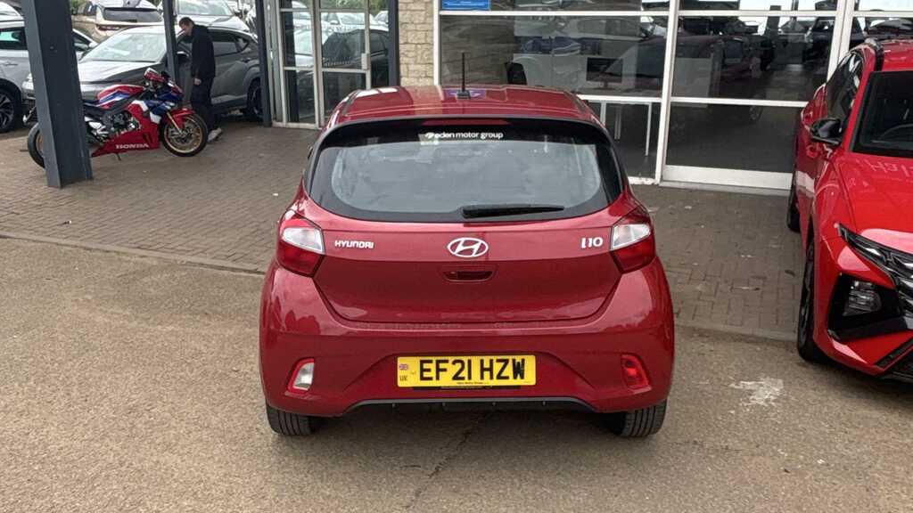 Hyundai I10 1.2 Mpi Se Connect 2021 EF21HZW Red #3