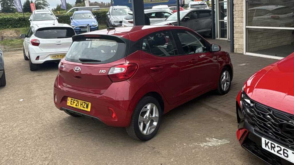 Hyundai I10 1.2 Mpi Se Connect 2021 EF21HZW Red #4