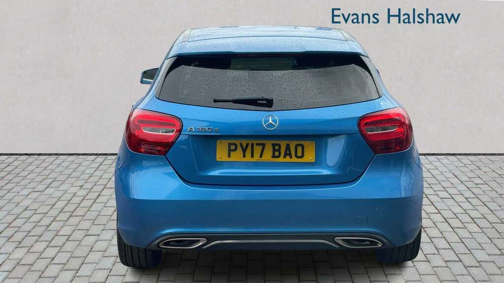 Mercedes-Benz A Class A180d Sport 2017 PY17BAO Blue #4