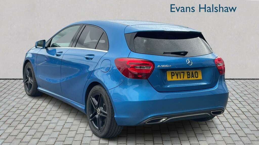Mercedes-Benz A Class A180d Sport 2017 PY17BAO Blue #2