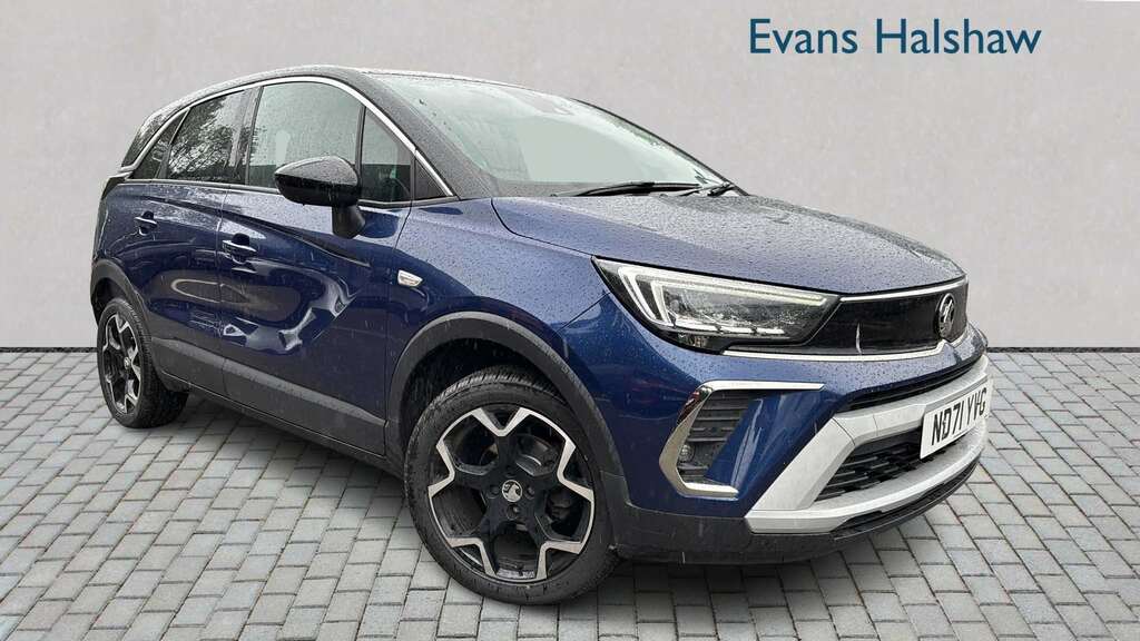 Vauxhall Crossland 1.5 Turbo D Elite Nav 2021 Blue