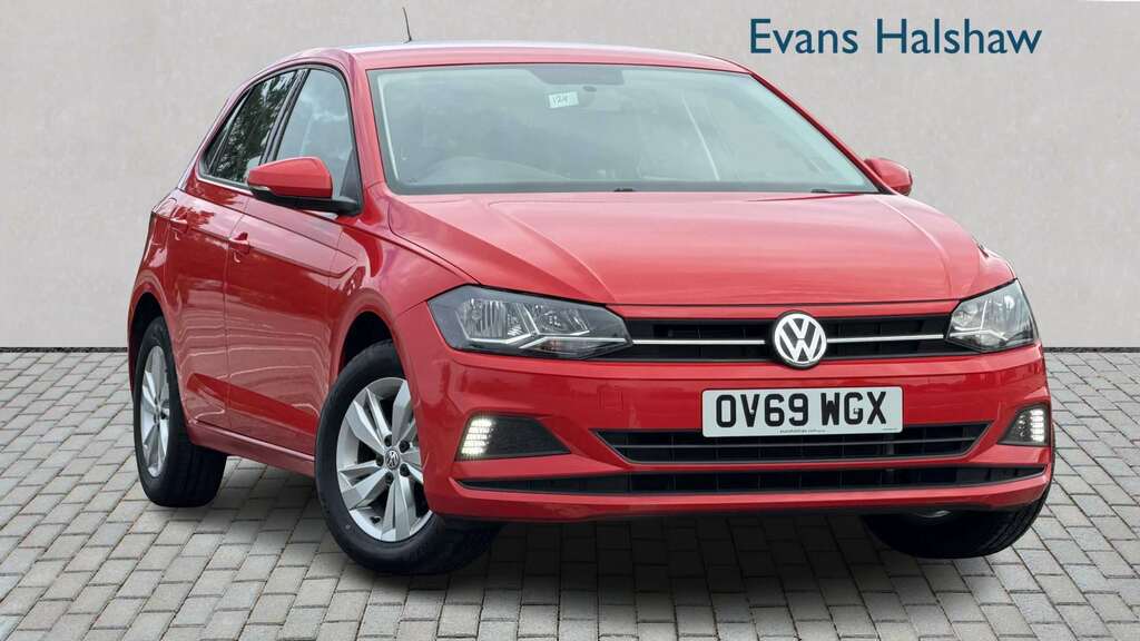 Volkswagen Polo 1.0 Tsi 95 Se Dsg 2019 OV69WGX Red