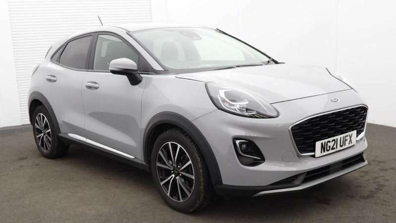 Ford Puma 1.0 Ecoboost Hybrid Mhev Titanium 2021 NG21UFX Grey