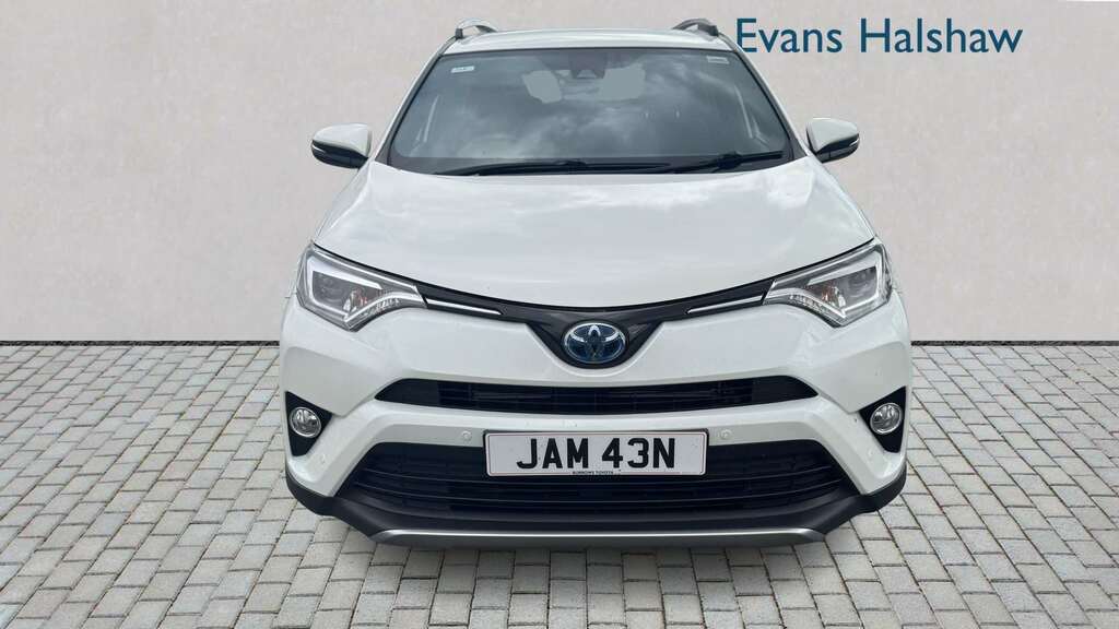Toyota Rav 4 2.5 Vvt-i Hybrid Dynamic Cvt 2018 White #2