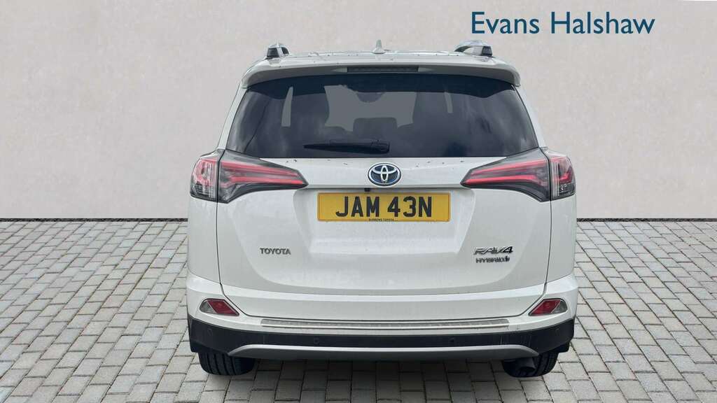 Toyota Rav 4 2.5 Vvt-i Hybrid Dynamic Cvt 2018 White #4