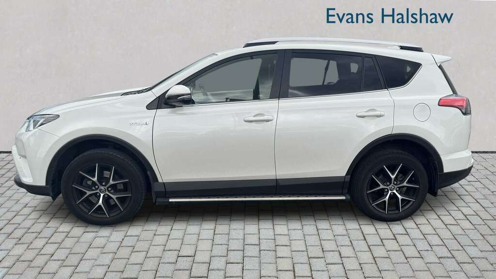 Toyota Rav 4 2.5 Vvt-i Hybrid Dynamic Cvt 2018 White #3