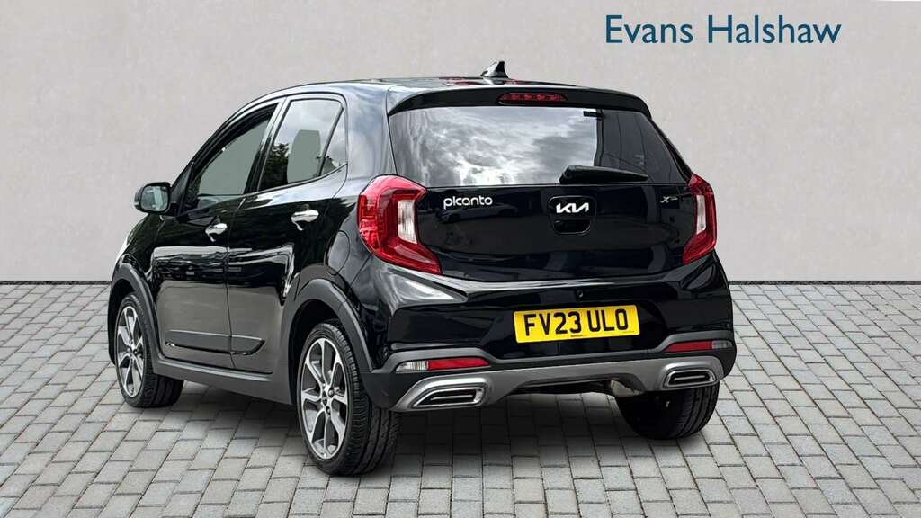 Kia Picanto 1.0 X-line S 2023 Black #2