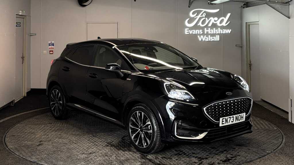 Ford Puma 1.0 Ecoboost Hybr Mhev 155 St-line Vignale Dct Black