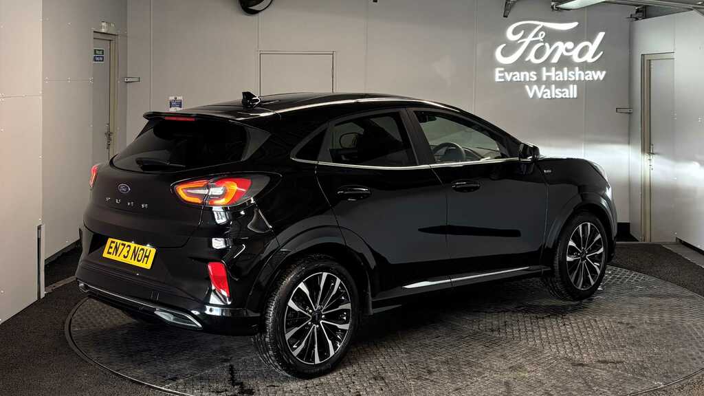 Ford Puma 1.0 Ecoboost Hybr Mhev 155 St-line Vignale Dct EN73NOH Black #5