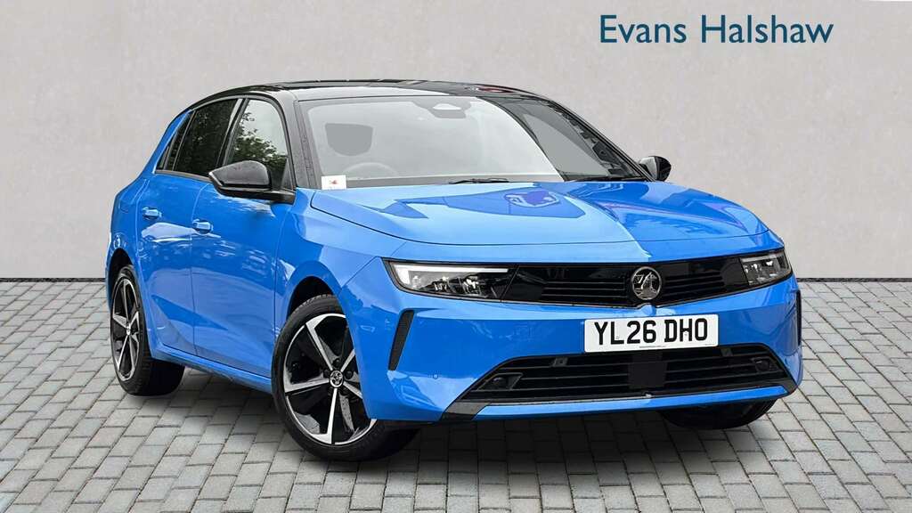Vauxhall Astra 1.2 Turbo 130 Griffin 2026 YL26DHO Blue