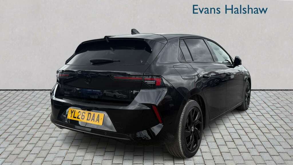 Vauxhall Astra 1.2 Turbo 130 Gs 2026 YL26DAA Black #4