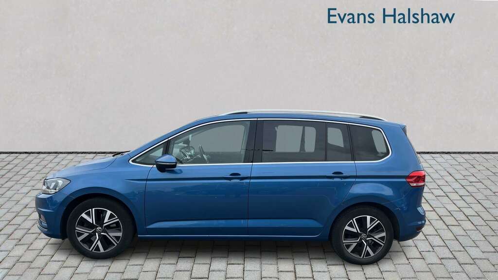 Volkswagen Touran 1.5 Tsi Evo Sel Dsg 2021 Blue #3