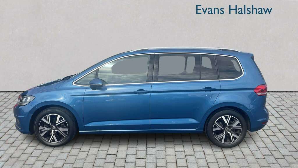 Volkswagen Touran 1.5 Tsi Evo Sel Dsg 2021 Blue #4