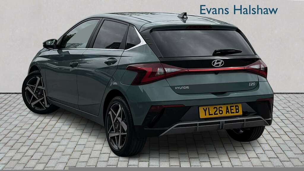 Hyundai I20 1.0T Gdi 90 Tech Line Dct 2026 Green #2
